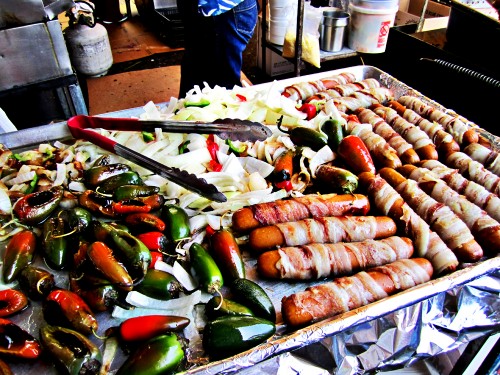 Bacon-wrapped Hot Dogs