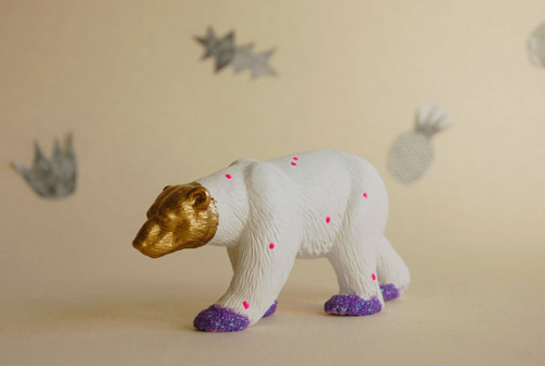 Gold Dot Bear